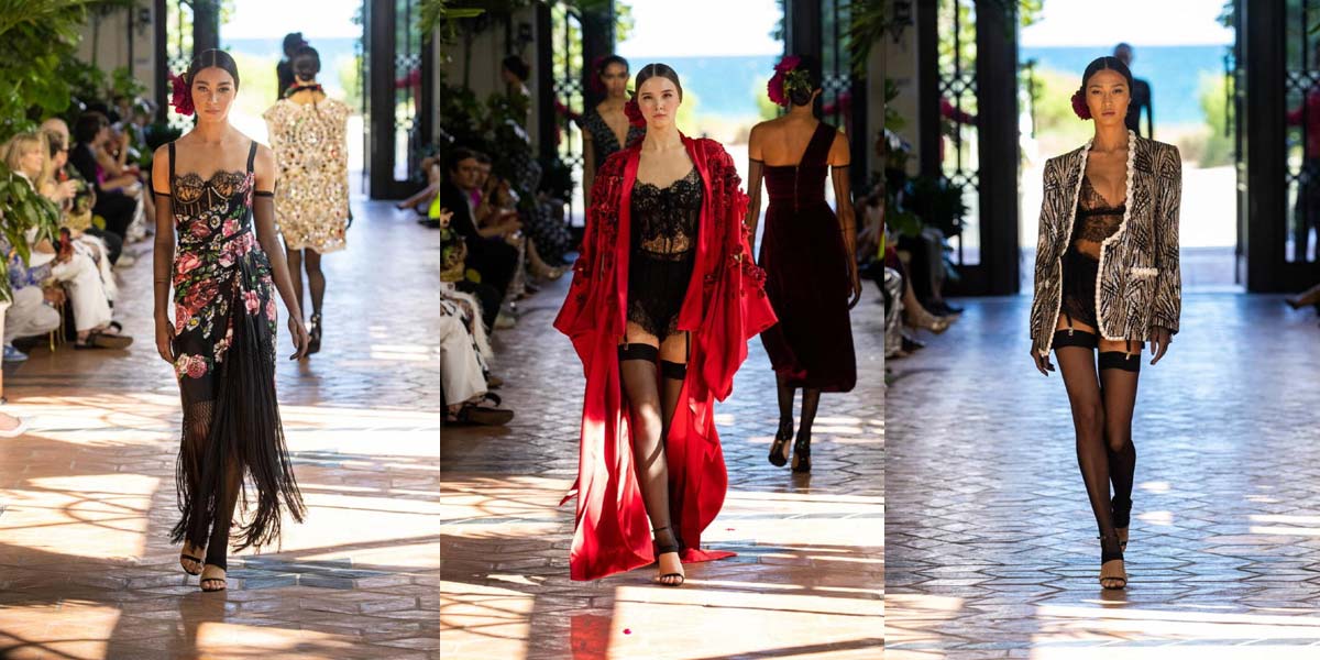 Dolce & Gabbana Alta Moda Miami Fashion Show