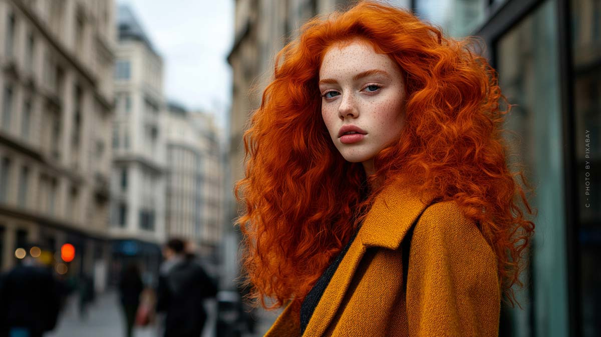 nevs-models-red-hair-model-freckles-curly-hair-grey-eyes-orange-blazer