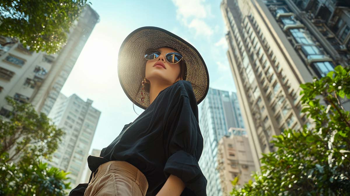 synergy-model-management-china-sky-skraper-model-asian-sun-glasses-hat-